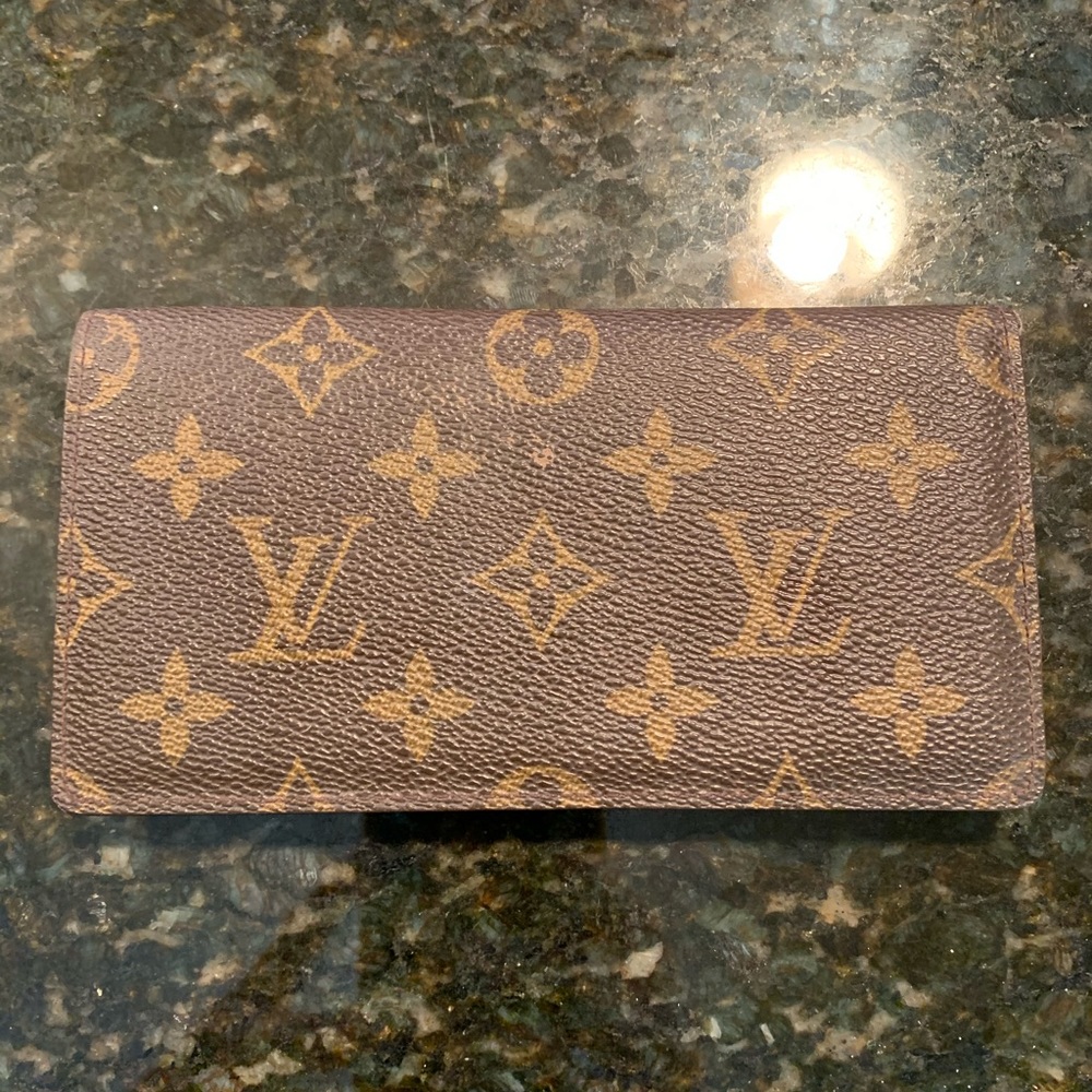 Louis Vuitton checkbook cover
